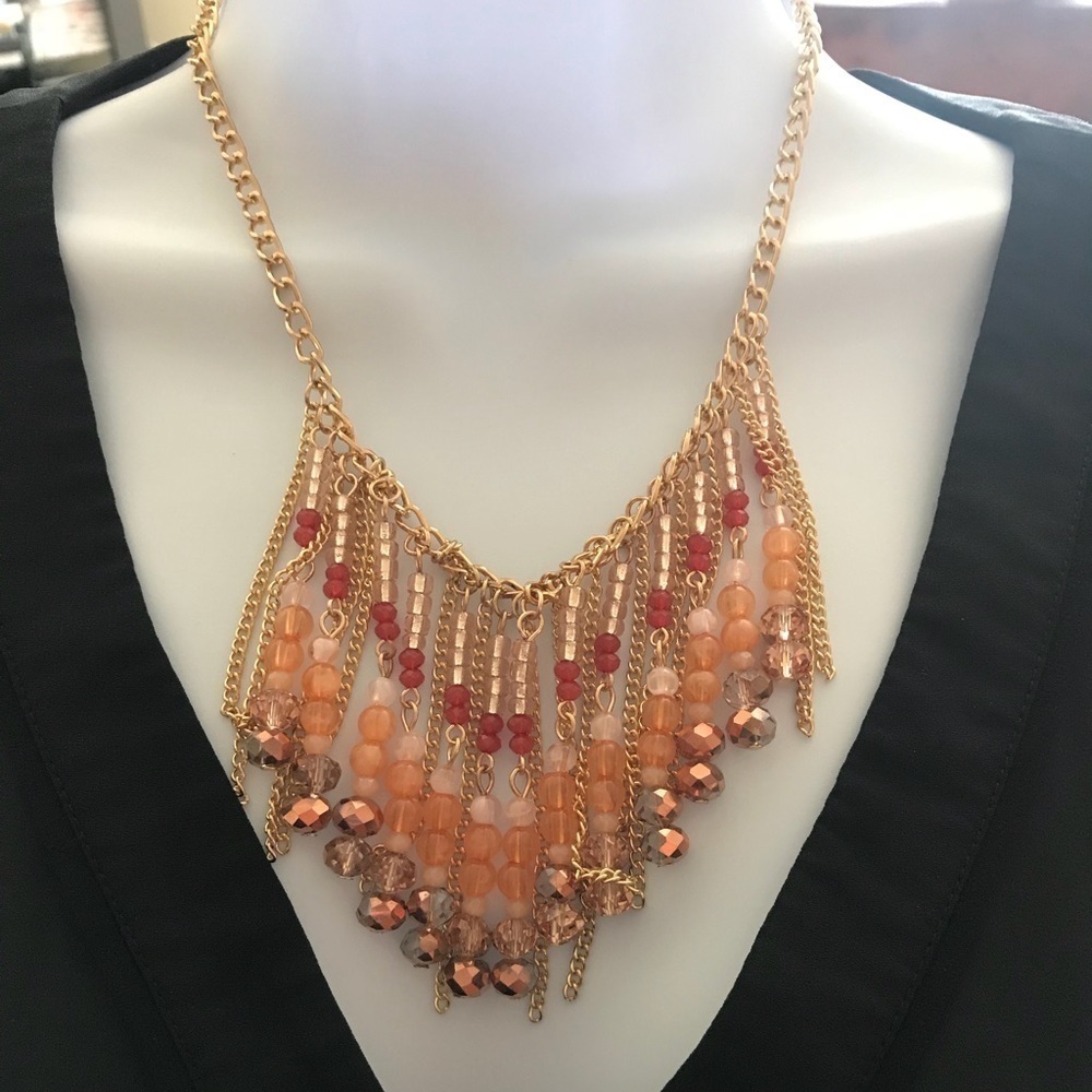 Multiple Beaded Necklace NWT